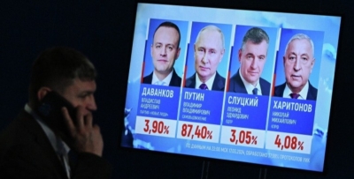 ЦИК: Путин набирает более 87 процентов голосов